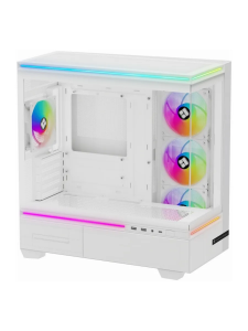 ������ ��� ���������� Thermalright M10 White FAN4-C / TG / 4x120mm ARGB PWM Fans / USB TYPE-C / mATX / TRTLM10WF4C