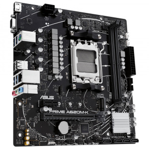 ����������� ����� ASUS PRIME A620M-K SocketAM5 AMD A620 2xDDR5 mATX, RAID+VGA+HDMI