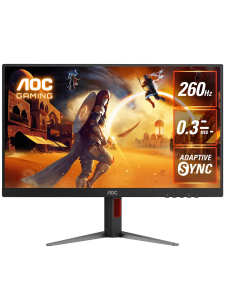 ���� ������ ������� AOC 27" Q27G4Z, (16:9, IPS, QHD, 260Hz, 1ms, 350cd) ������ ��������-�������� ������������