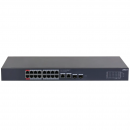 ���������� Dahua DH-CS4220-16GT-240 (L2) 16x100����/� 2x1����/� 2x�����(1000BASE-T/SFP) 16PoE 265W �