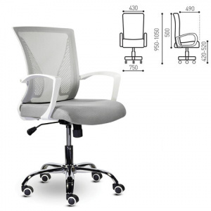 ������ ������� Brabix Wings MG-306, white / gray