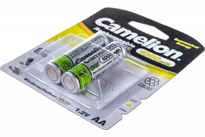 ��������� CAMELION AA-1000mAh Ni-Cd BL-2 (NC-AA1000BP2, �����������,1.2�)