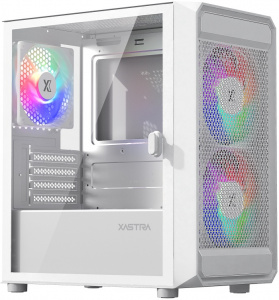 ������ ��� ���������� XASTRA A303M 3FRGB 2x140mm + 1x120mm FRGB fans mATX, �����