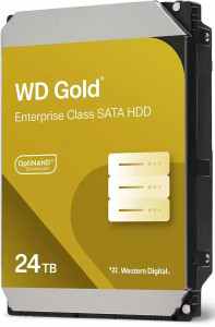 ������� ���� WD Gold SATA III 24TB 512Mb 6 Gb/s, 7200 rpm WD241KRYZ