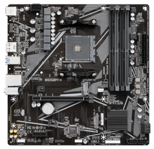 ����������� ����� Gigabyte B550M K Soc-AM4 AMD B550 4xDDR4 mATX RAID/HDMI