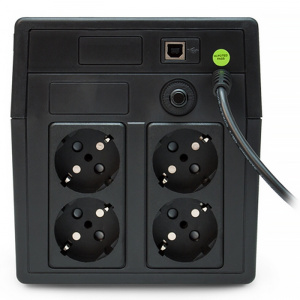 ���� ������ ���� �������������� ������� Powerman Back Pro 1050Plus Line-interactive 600W/1050VA (530213) ��������-�������� ������������