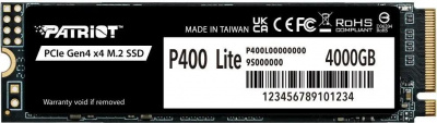 SSD-���������� Patriot P400 Lite M.2 2280 PCIe 4.0 x4 4TB (P400LP4KGM28H) ������