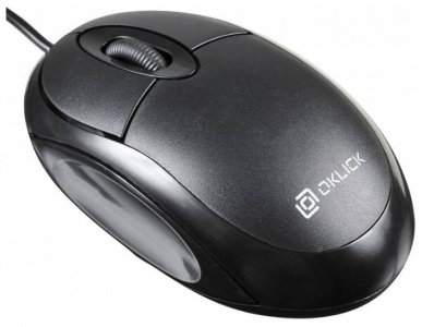 ���� ���� Oklick 105S, USB, Black ��������-�������� ������������