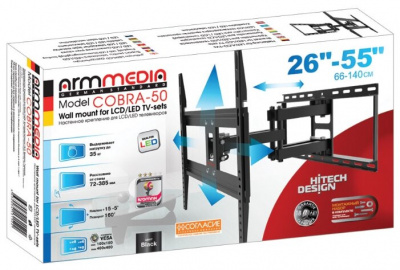 ���������� ��������� Arm Media COBRA-50 26"-55" , black