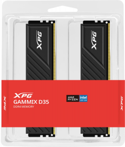 ����������� ������ ADATA AX4U320016G16A-DTBKD35G ������, DDR4 DIMM 32GB 3200MHz 2*16GB 16-20-20