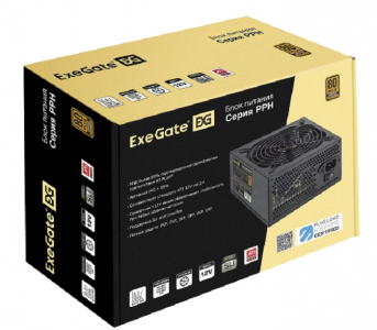 ���� ������� ExeGate 400W 80 PLUS Bronze 400PPH EX292159RUS black