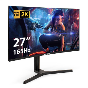���� ������ ������� 27"" ExeGate Combat EC2700TA 2560x1440@165�� WQHD ������ ��������-�������� ������������