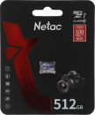 ����� ������ Netac P500 ULTRA microSDHC 512GB (NT02P500ULT-512G-S) ������