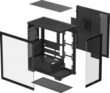 ������ ��� ���������� Deepcool CG580 black MidiTower (ATX, ��� ��, 2xUSB3.0 Type-A)