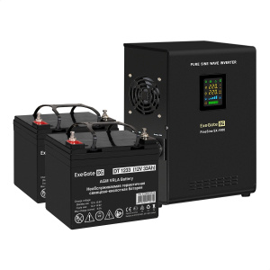 ���� ������ ��� EX295997RUS + ������� 33A� EX282974RUS ExeGate FineSine SX-1000.LCD.AVR.2SH ��������-�������� ������������
