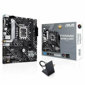 ����������� ����� Asus PRIME H610M-A, WIFI S1700, H610, DDR5, mATX, D-Sub/HDMI