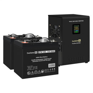 ���� ������ �������� ��� EX296001RUS + ������� 55A� EX285667RUS 2�� ExeGate FineSine SX-2000.LCD.AVR.2SH ��������-�������� ������������