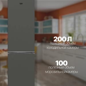 ���� �������� ����������� Beko B1RCNK332G grey ��������-�������� ������������