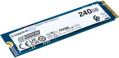 SSD-���������� Kingston DC2000B 240�� M.2 2280, PCIe 4.0 x4, NVMe, M.2 (sedc2000bym8/240g)