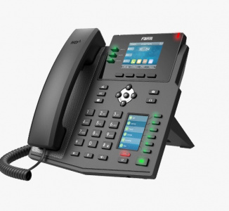 ���� ������ VoIP-������� Fanvil X4U black ��������-�������� ������������