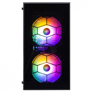������ ��� ���������� 1stPlayer FIREBASE X1 X1-BK-3F1 mATX, ��� ��, Black