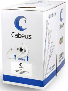 ������ ������� Cabeus FTP-4P-Cat.5e-SOLID-LSZH-GY ����� (305�)