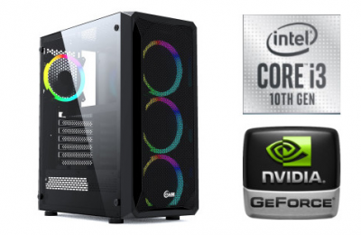 ��������� ���� TopComp AK 121970410 Intel Core i3 10100f/H510/16/HDD 2000/NVIDIA GeForce RTX 3050 8 gb/��� ��/black