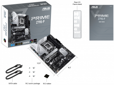����������� ����� Asus PRIME Z790-P Soc-1700 Intel Z790 4xDDR5 ATX RAID/HDMI/DP