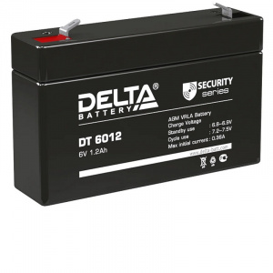 ���� ������ �������������� ������� Delta DT 6012 (6V, 1.2Ah) ��������-�������� ������������