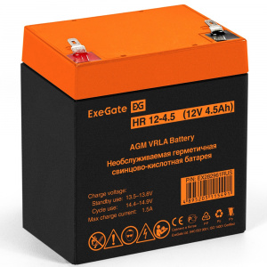 ���� ������ �������������� ������� Exegate EX282961RUS HR 12-4.5 12V, 4.5Ah ��������-�������� ������������