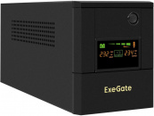 ��� ExeGate Smart LB-2200.LCD.AVR.4SH (EX299786RUS) ������, 2200VA/1300W, ������� LCD, AVR, 4*Schuko, ������� 12V 9Ah