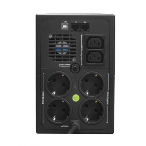 ���� ������ ��� HIDEN EXPERT ULS1200C 1200��/720��, 4�Schuko, 2�IEC C13, Line-Iinteractive ������ ��������-�������� ������������