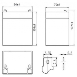 ���� ������ �������������� ������� Delta HR 12-21W (5��) ��������-�������� ������������