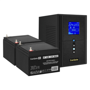 ���� ������ �������� ��� ExeGate EX295988RUS + ������� 26A� EX282970RUS 2�� ExeGate SineTower SZ-1500.LCD.AVR.2SH.1C13.U ��������-�������� ������������