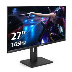 ���� ������ ������� 27"" ExeGate Combat EG2707C 165 �� 1920x1080 EX296975RUS ��������-�������� ������������
