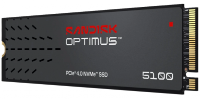 SSD-���������� SanDisk Optimus 5100 (SDSP51100TAN) M.2 2280 NVMe 1Tb, 7100MBs/6700MBs