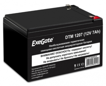 ���� ������ �������������� ������� Exegate EP129858RUS 12V 7Ah ��������-�������� ������������