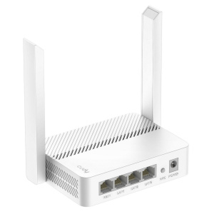 Wi-Fi ������ Cudy WR300, N300, 4 LAN 10/100 ����/�., �����