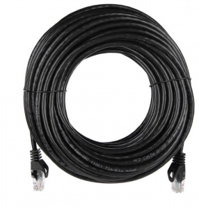 ����-���� ACD-LPU5C-20M [ACD-LPU5C-20M] Cat5e UTP 24AWG 4Pair, 7/0.18�� CU black, 20�, (741852)