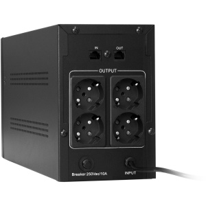���� ������ ��� ExeGate SpecialPro UNB-2000.LED.AVR.EURO.RJ 2000VA/1200W, LED, AVR, 4 �����������, RJ45/11, ������ ��������-�������� ������������