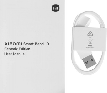 ������-������� Xiaomi Smart Band 10 Ceramic Edition Pearl White BHR07Y5GL, �����