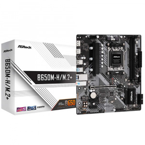 ����������� ����� ASRock B650M-H/M.2+, AM5, B650, 2*DDR5, 4*SATA mATX HDMI+DP