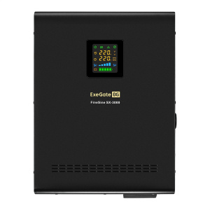 ���� ������ �������� ExeGate FineSine SX-3000.LCD.AVR.2SH.T EX296003RUS + ������� 45A� EX285666RUS 4�� ��������-�������� ������������