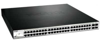 ���������� D-Link DGS-1210-52P/ME/B1A, Black