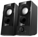 ������� SVEN 357 Black (2x3W, ������� �� USB)