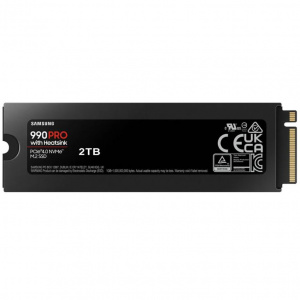 SSD-���������� Samsung 2000GB, 990 PRO, M.2(22x80mm), NVMe 2.0, PCIe 4.0 x4, MZ-V9P2T0CW