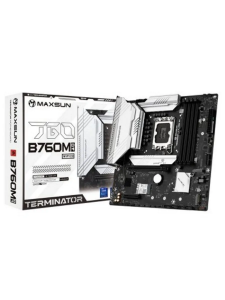 ����������� ����� MAXSUN MS-Terminator B760M D4 WIFI6E V2 Socket 1700, mATX, DP/HDMI