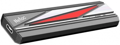 ���� ������ SSD-���������� ������� Netac 2TB USB 3.2 Gen 2 Type-C External SSD NT01ZX20L-002T-32BK ��������-�������� ������������