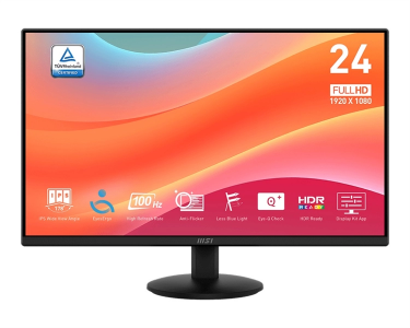 ���� ������ ������� MSI PRO MP242L (9S6-3PD5CT-016) 23.8" 16:9 FHD, IPS ������ ��������-�������� ������������