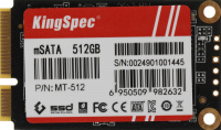 SSD-���������� Kingspec 512Gb mSATA MT-512 MT